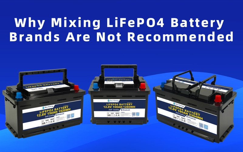 সর্বশেষ কোম্পানি ব্লগ সম্পর্কে Why Mixing LiFePO4 Battery brands Are Not Recommended?
