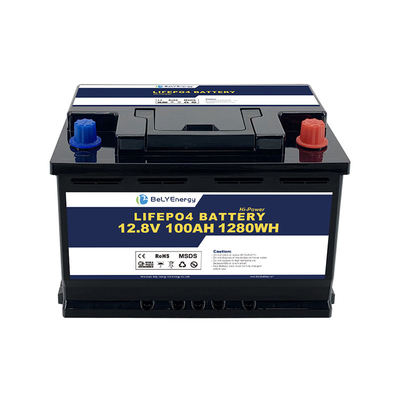 কেনা ব্লুটুথ 12V 100AH LiFePo4 ব্যাটারি সৌর শক্তি সিস্টেমের জন্য স্ব গরম 100% DOD online manufacture