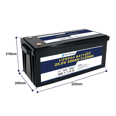 কেনা Bely এনার্জি গ্রেড A 24v 200ah lifepo4 ব্যাটারি Rv সৌর Lifepo4 মেরিন ব্যাটারি গভীর চক্র online manufacture