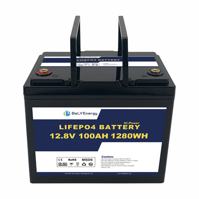 কেনা Bely এনার্জি রিচার্জেবল 12V 100AH LiFePo4 ব্যাটারি জন্য যোগাযোগ স্টেশন RV online manufacture