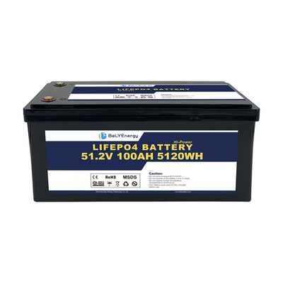 কেনা উচ্চ ক্ষমতা শক্তি সঞ্চয়স্থান 51.2V100Ah রিচার্জযোগ্য পাওয়ার ব্যাটারি হোম শক্তি সিস্টেমের জন্য online manufacture