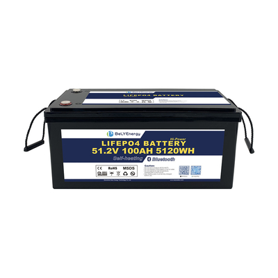 কেনা শক্তি সঞ্চয় সিস্টেম 48V LiFePO4 ব্যাটারি 100ah Max Discharge Current 100A এবং ঐচ্ছিক ব্লুটুথ সহ online manufacture