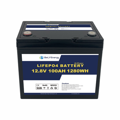 কেনা 12V 100AH 1280Wh LiFePO4 লিথিয়াম আয়ন ব্যাটারি নতুন গ্রেড এ প্রিস্টামিক সেল সহ online manufacture