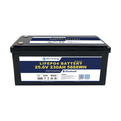 কেনা 24V 230Ah LiFePO4 ব্যাটারি স্মার্ট BMS সহ মেরিন ও নৌ সিস্টেমের জন্য online manufacture