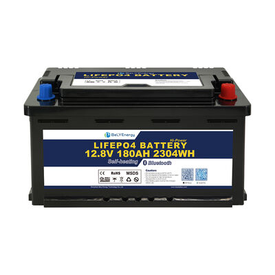 কেনা Residential Energy Storage Long Lifespan  Bluetooth 12V LiFePo4 Battery With 180Ah Nominal Capacity And 2304Wh Energy online manufacture