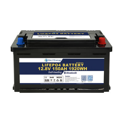 কেনা IP65 Enclosure Protection 12V150AH LiFePo4 Battery 1920Wh Energy Durable Safe Rechargeable Power Source for Electric Vehicles online manufacture