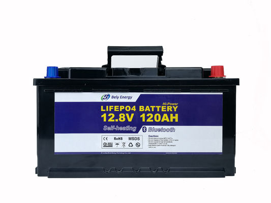 কেনা বৈদ্যুতিক যানবাহন ইউপিএস 12.8V 120Ah ডিপ সাইকেল লিথিয়াম ব্যাটারি সৌর স্ব হিটিং online manufacture