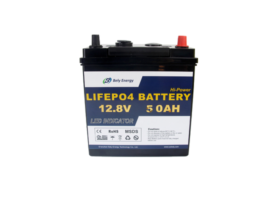 কেনা 12V 50Ah Lifepo4 লিথিয়াম আয়রন ফসফেট ব্যাটারি প্যাকেজ গল্ফ বাগিজে online manufacture