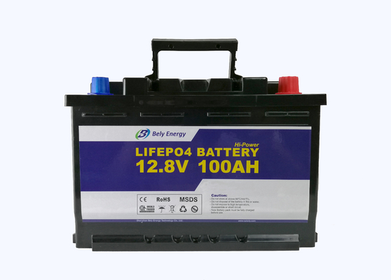 কেনা জরুরী আলোর জন্য হুইলচেয়ার 12 ভি LiFePo4 ব্যাটারি 100Ah লিথিয়াম আয়ন ব্যাটারি online manufacture