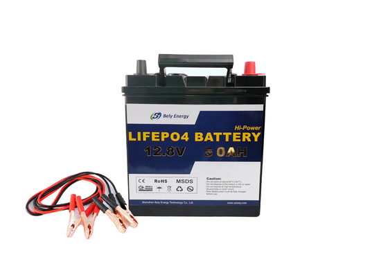 কেনা 12V 50Ah রিচার্জেযোগ্য LiFePo4 ব্যাটারি লিথিয়াম আয়ন ব্যাটারি বৈদ্যুতিক যানগুলিতে ব্যবহৃত হয় online manufacture