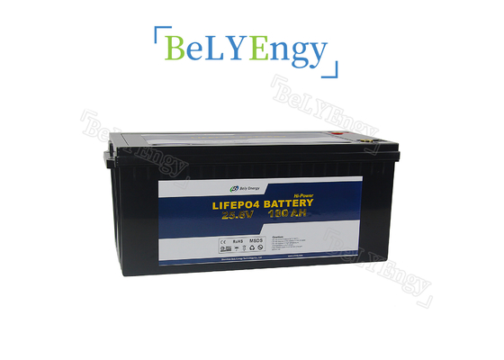কেনা 180Ah 24V লিথিয়াম আয়ন ব্যাটারি প্যাক 25.6V ট্র্যাভেল ট্রেলার জন্য গভীর সাইকেল ব্যাটারি online manufacture