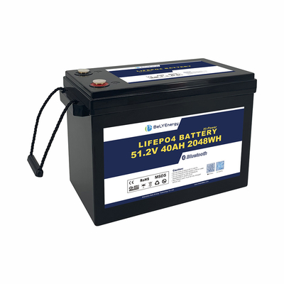 বেলি এনার্জি 5000 চক্র 40AH 48V LiFePO4 ব্যাটারি ফর ইয়্যাচট 100% ডিওডি সৌর ব্যবহার