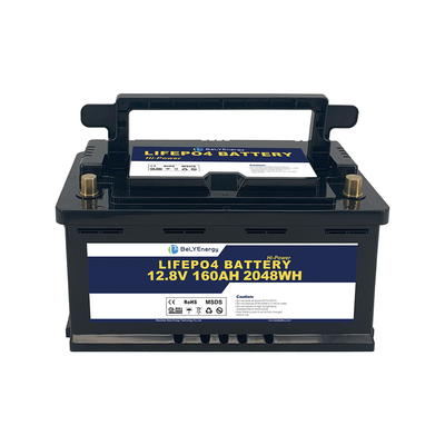শক্তি সঞ্চয় বেস স্টেশন জন্য হালকা ওজন 160AH 12V LiFePo4 ব্যাটারি