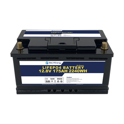 রিচার্জেবল লাইফপো4 12v 175ah ব্যাটারি গভীর চক্র জন্য গলফ কার্ট আশ্রয় নৌকা স্কুটার