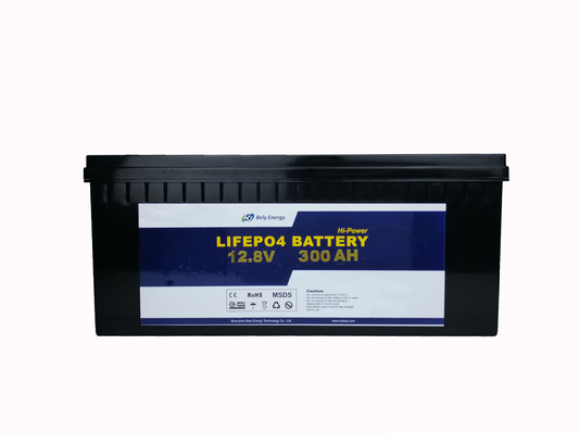 আরভি সোলারের জন্য 12V 300Ah রিচার্জেযোগ্য LiFePo4 ব্যাটারি লিথিয়াম আয়ন ব্যাটারি
