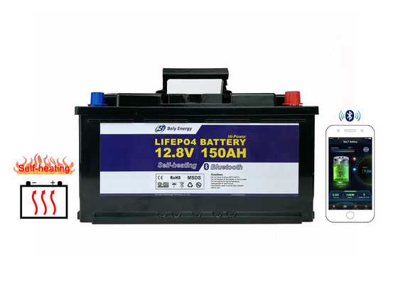 বৈদ্যুতিক মোপেডের জন্য শরণার্থী নৌকা 12.8V 150Ah লি ফসফেট ব্যাটারি